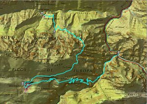 Mapa de la ruta